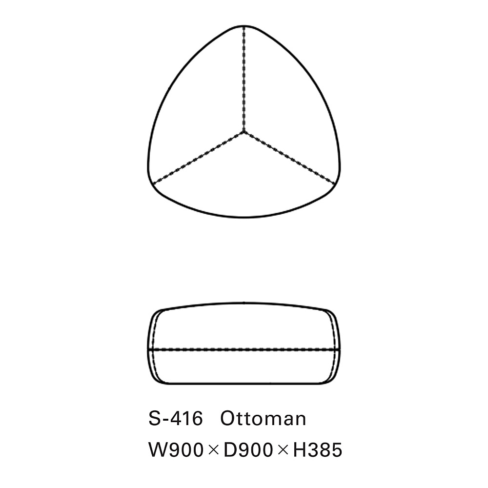 IWA OTTOMAN｜タイム アンド スタイル｜コンフォートQ｜阪急百貨店の