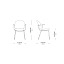INDUSTRY DINING ARMCHAIR / インダストリー ダイニングアームチェア ( ステラワークス / STELLAR WORKS )