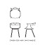 NAGI ARMCHAIR WOOD SEAT / ナギ　アームチェア ( 冨士ファニチア / FUJI FURNITURE )