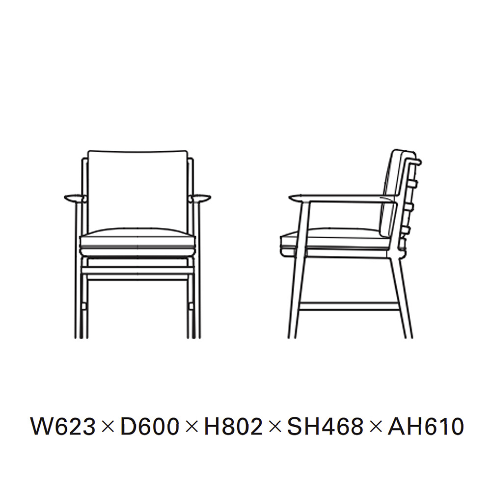 THE SENSUAL LADDER BACK ARMCHAIR｜タイム アンド スタイル