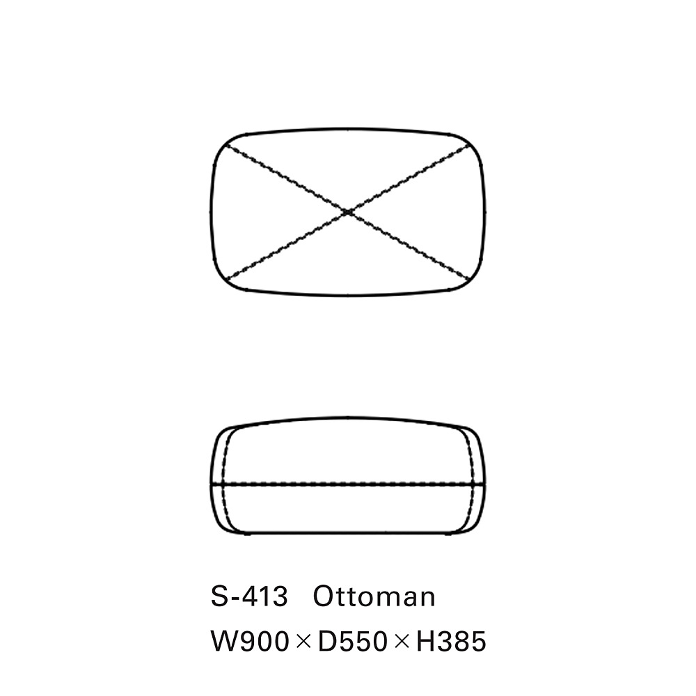 IWA OTTOMAN｜タイム アンド スタイル｜コンフォートQ｜阪急百貨店の