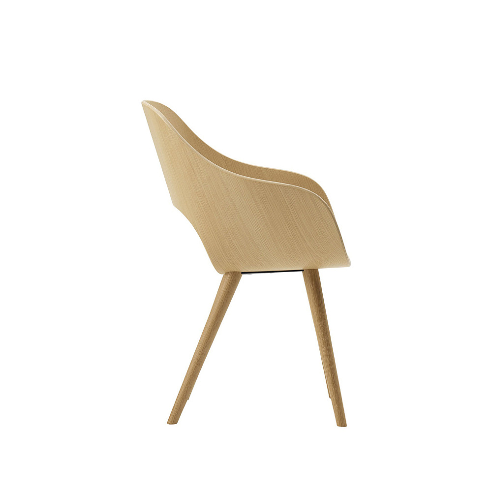 ROUNDISH ARM CHAIR WOODEN SEAT|マルニ木工|コンフォートQ ROUNDISH ARM CHAIR WOODEN SEAT|マルニ木工|コンフォートQ