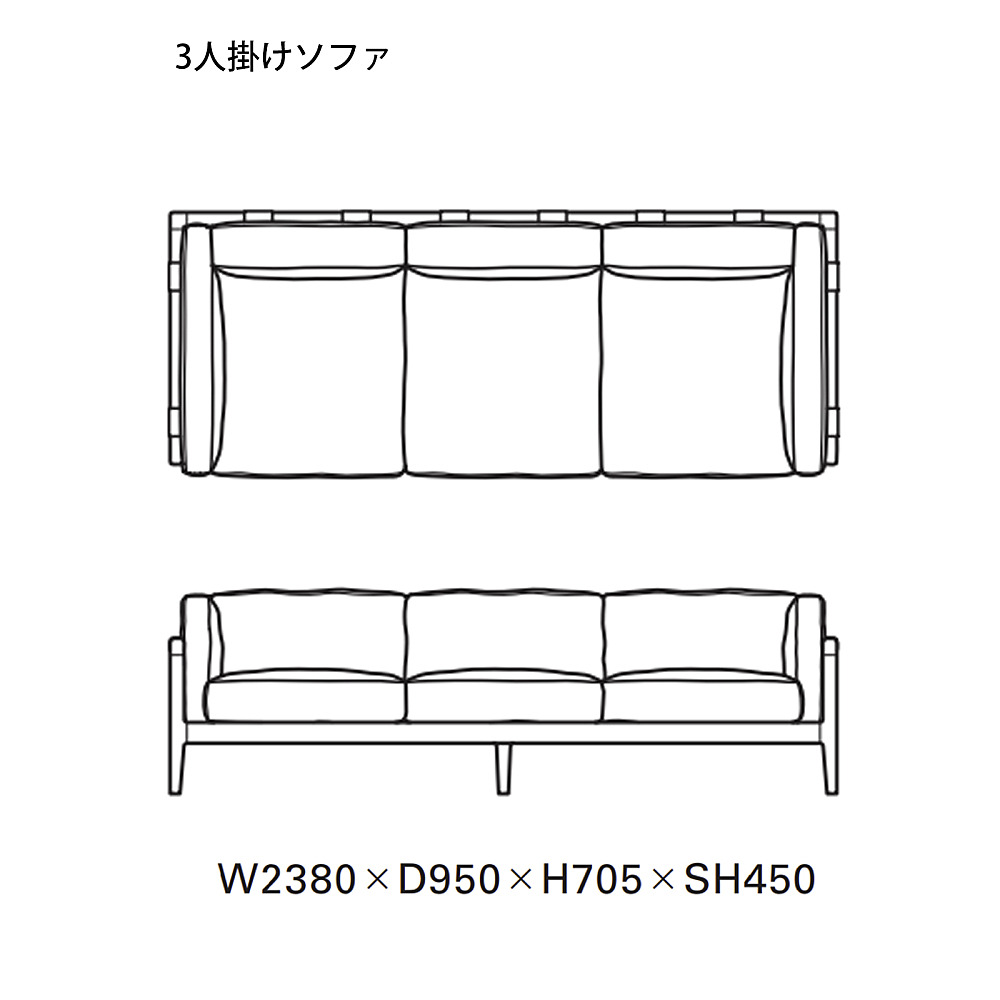 【専用】TIME&STYLE タイムアンドスタイルジルベルトソファ 3人掛け 専用】TIME&STYLE タイムアンドスタイルジルベルトソファ 3人