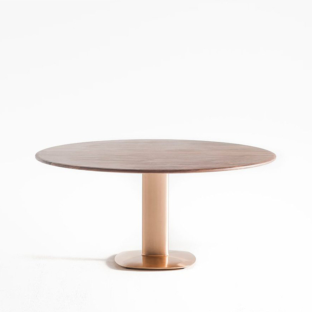 THE BRONZE OVAL PILLAR TABLE｜タイム アンド スタイル｜コンフォート