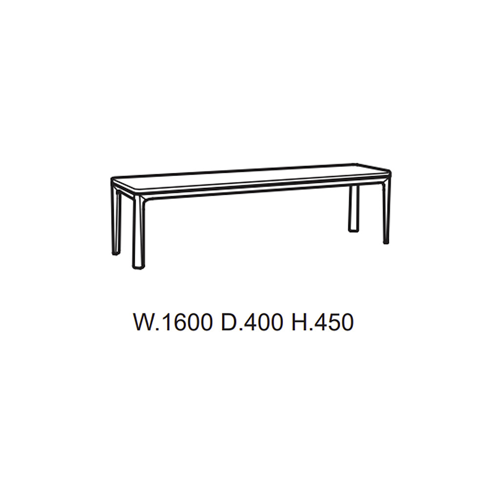 アルフレックス　モンテベロ　ベンチB115 アルフレックス モンテベロ ベンチB115（MONTEBELLO BENCH