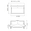 ROSETCALIN2 STEEL/WOOD 2SEATER RECLINING / ロゼカラン2 スチール/ウッド レッグ ( リーン・ロゼ / Ligne Roset )