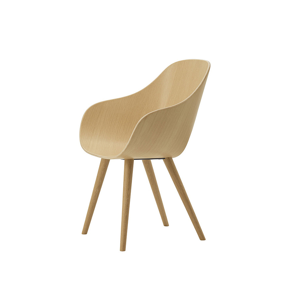 ROUNDISH ARM CHAIR WOODEN SEAT|マルニ木工|コンフォートQ ROUNDISH ARM CHAIR WOODEN SEAT|マルニ木工|コンフォートQ