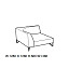 VASCA 19 DEEP HALF-ARM SOFA / ヴァスカ 19 ディープ片アームソファ ( アルフレックス / arflex )