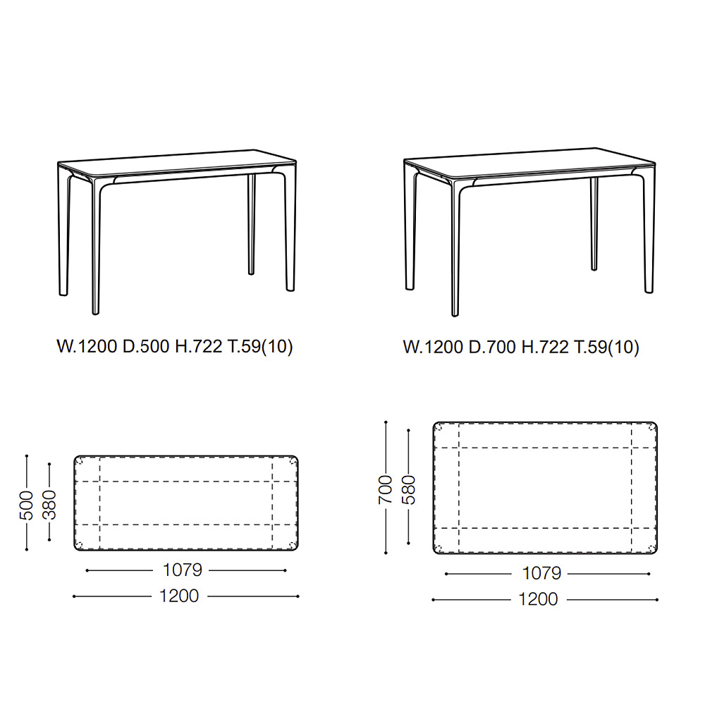 IENA DESK｜アルフレックス｜コンフォートQ｜阪急百貨店のインテリア