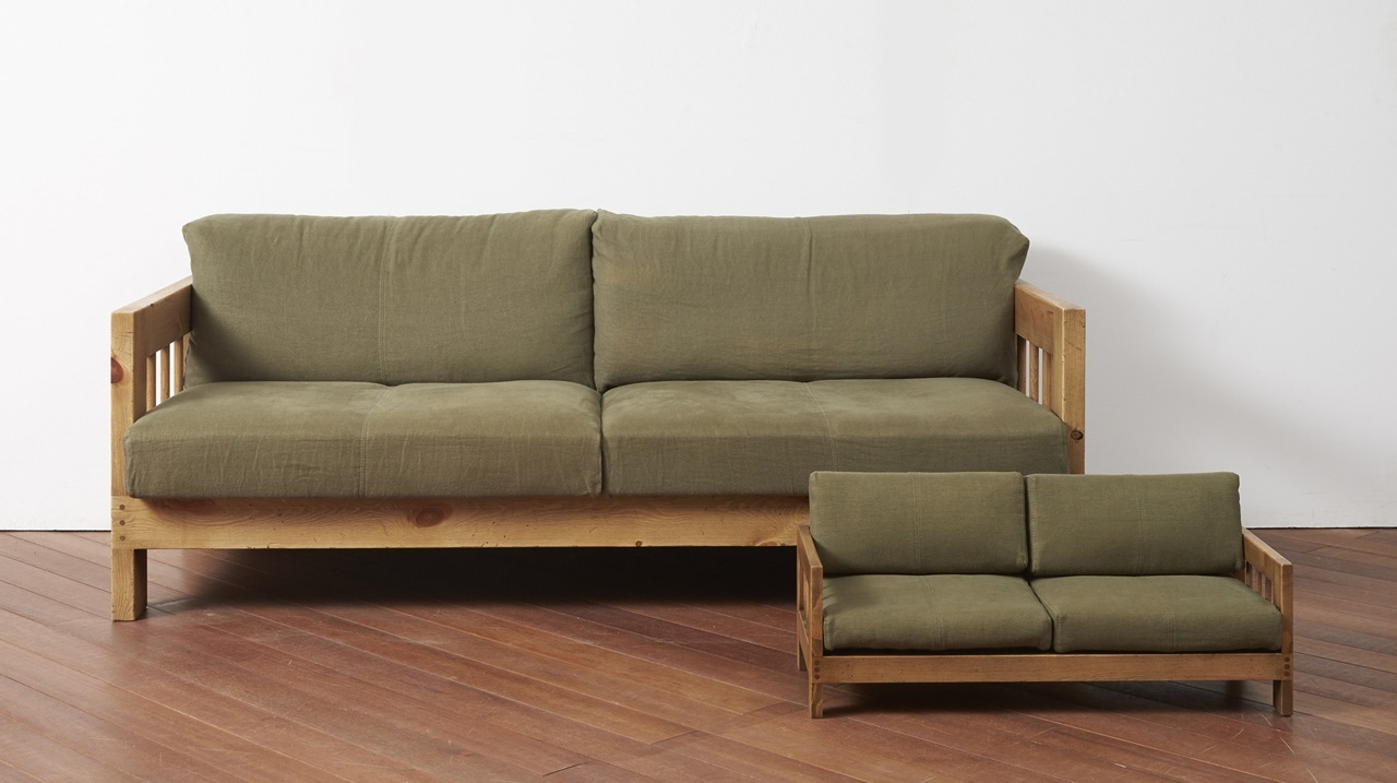 広松木工_hiromatsu_hiromatsufurniture_猫用家具_ネコ用家具　ネコソファ_ネコ用ソファ_santafesofa_サンタフェソファ_アンティーク仕上げ