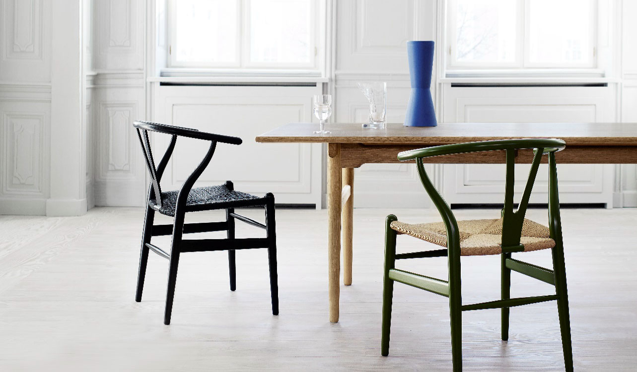 carlhansen_カールハンセン Ychair_Yチェア_wishbonechair_ウィッシュボーン ペーパーコード_ブラックペーパーコード