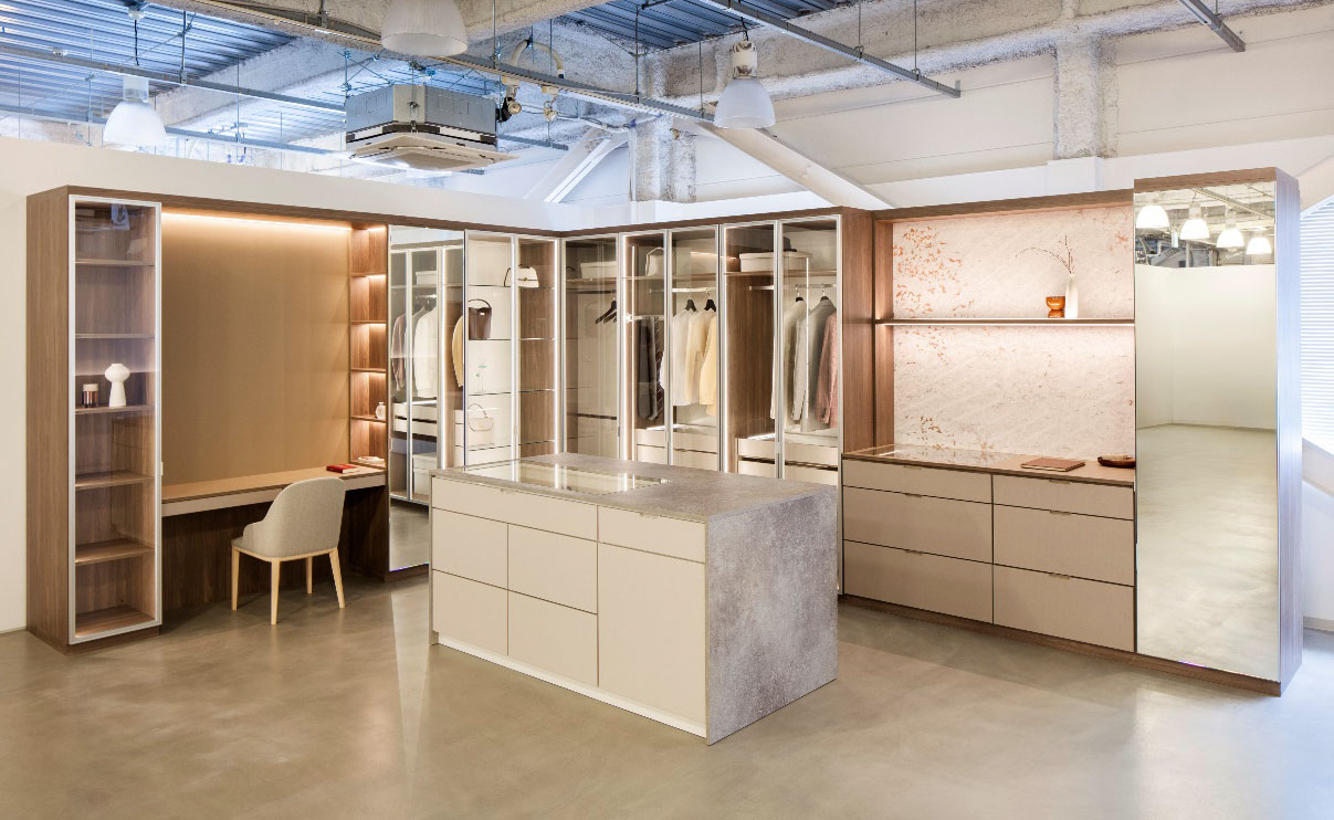 コンフォートQ_comfortq_阪急百貨店のインテリアショップ CUUMA_クーマ_造作家具_オーダー家具_オーダー収納家具