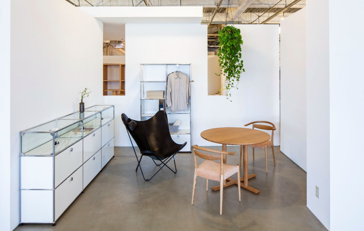 コンフォートQ_comfortq_阪急百貨店のインテリアショップ USMハラー_BKFチェア_日進木工